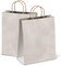 Amiff Silver Shopping Bags with Handles 10 x 5 x 13 Pack of 25 Silver Gift Bags Bulk 150 GSM Silver Paper Bags with Handles Bulk Natural Silver Kraft Paper Bags Silver Paper Gift Bags Large